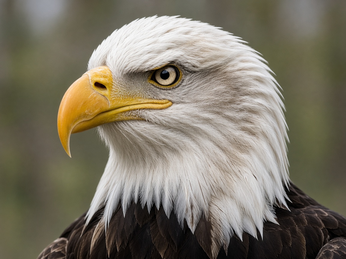 Bald eagle, American national symbol