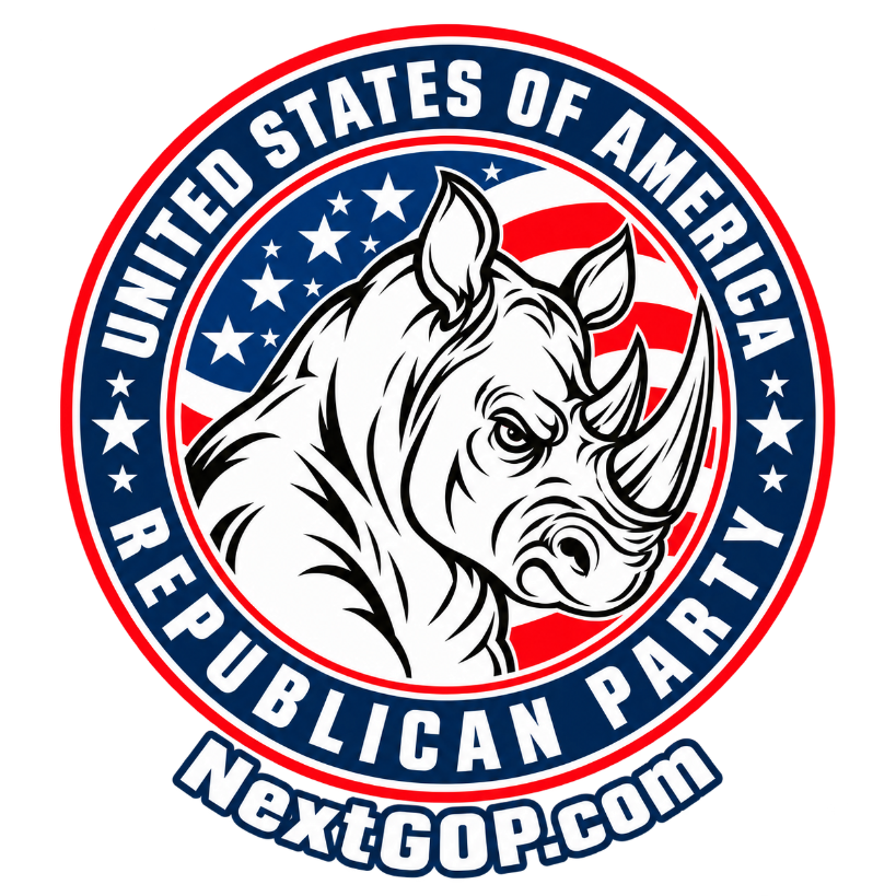 White RHINO head seal with NextGOP.com